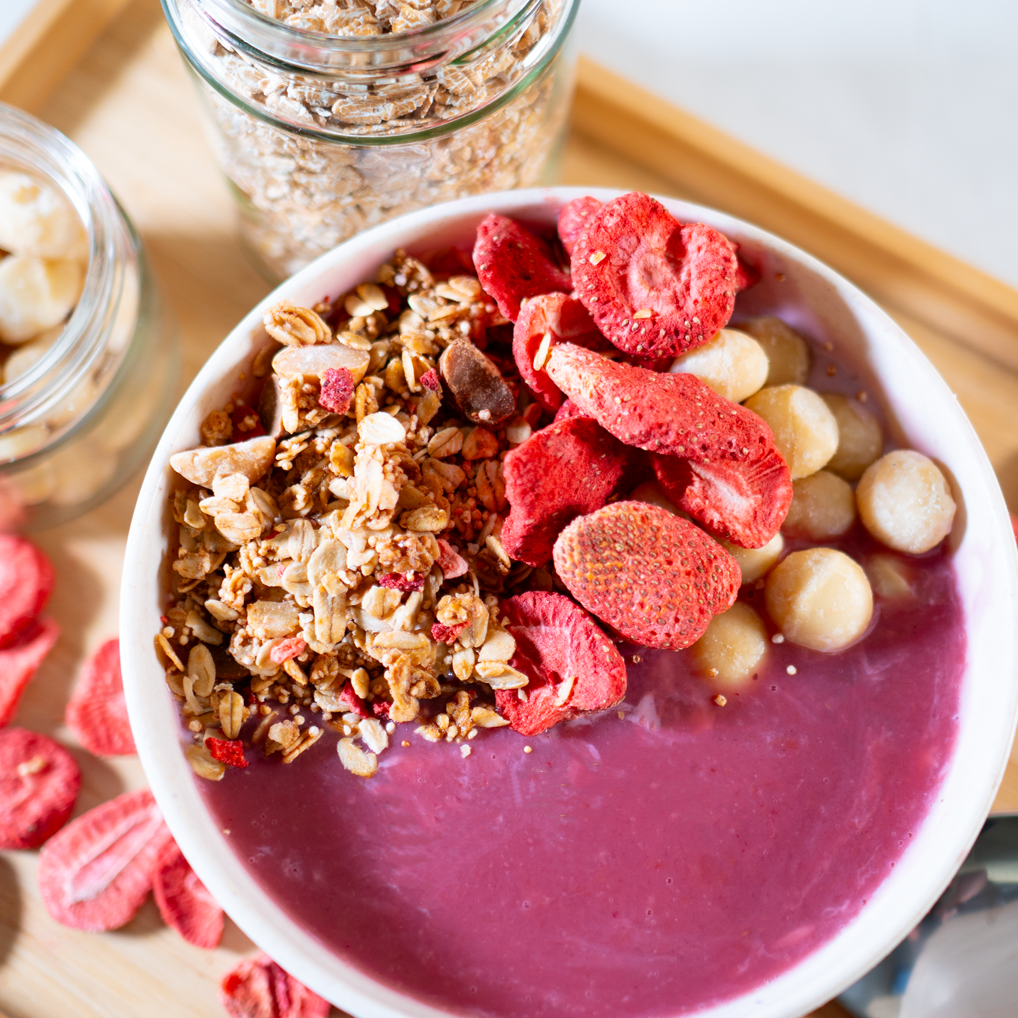 büsli Erdbeer Macadamia